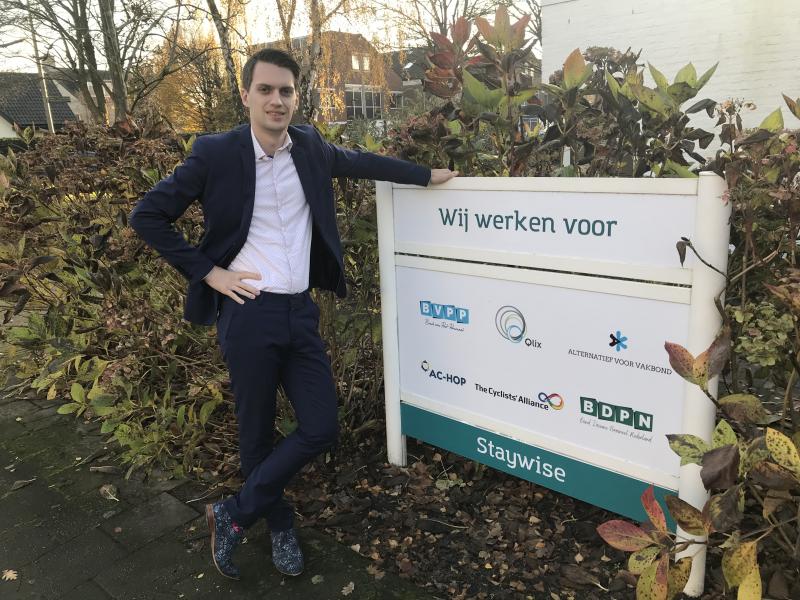 Nieuwe juridisch medewerker Stefan Klein